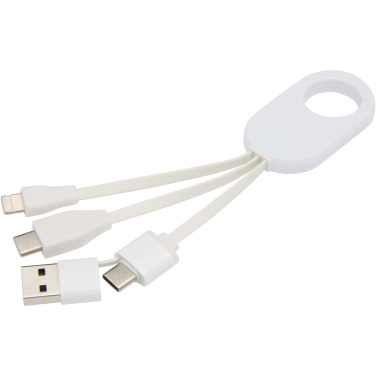 Logotrade advertising product picture of: Troop 4-in-1 recycled plastic charging cable