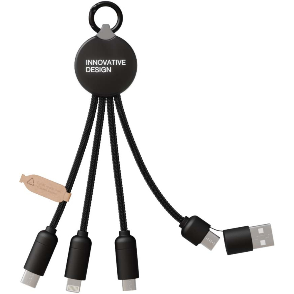 Logotrade promotional merchandise image of: SCX.design C14 15W 5-in-1 charging cable