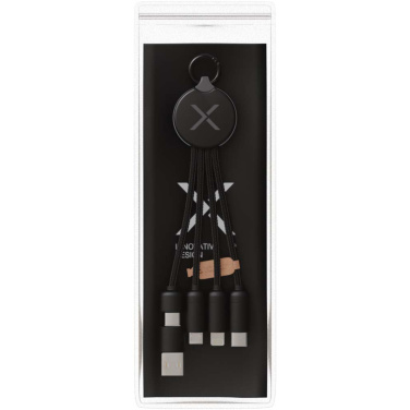 Logotrade advertising products photo of: SCX.design C14 15W 5-in-1 charging cable