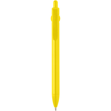 Logo trade promotional giveaways image of: Fidget recycled plastic ballpoint pen (black ink)