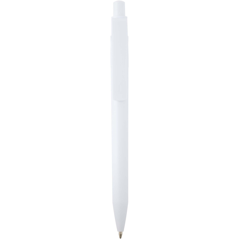 Logo trade advertising products picture of: Unica recycled plastic ballpoint pen (blue ink)