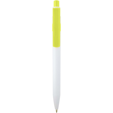 Logotrade corporate gift image of: Unica recycled plastic ballpoint pen (black ink)