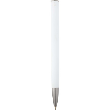 Logotrade promotional giveaway picture of: Ziggur aluminium ballpoint pen (blue ink)