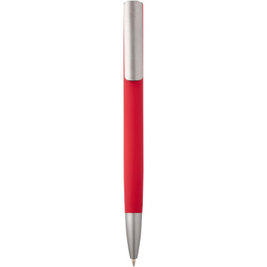 Logo trade promotional products picture of: Ziggur aluminium ballpoint pen (blue ink)