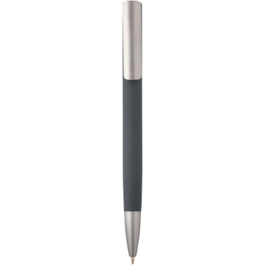 Logotrade advertising product image of: Ziggur aluminium ballpoint pen (blue ink)