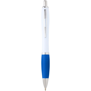 Logotrade advertising products photo of: Nash recycled plastic ballpoint pen (blue ink)