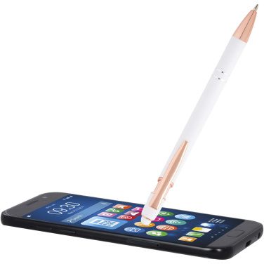 Logo trade corporate gifts picture of: Nanna ballpoint pen with rose gold finish (blue ink)