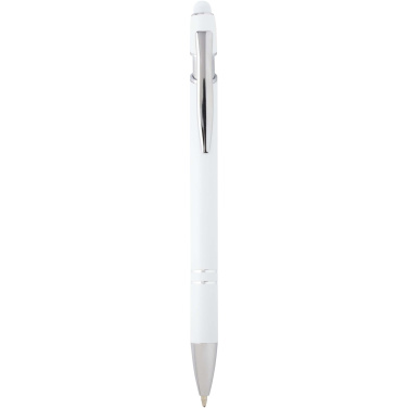 Logo trade advertising product photo of: Kish ballpoint pen with silver finish (blue ink)