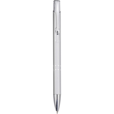 Logo trade business gift photo of: Moneta recycled aluminium ballpoint pen (blue ink)