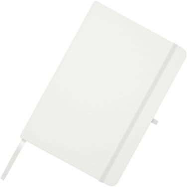 Logo trade promotional products picture of: Teak A5 recycled hard cover notebook with lined pages