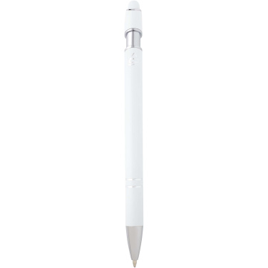 Logotrade promotional giveaway image of: Kish ballpoint pen with silver finish (black ink)