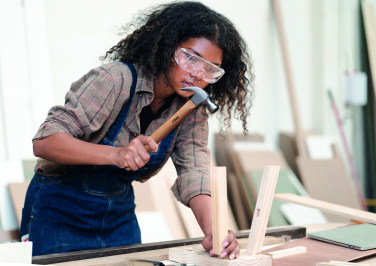 Logo trade promotional giveaways image of: Wooden claw hammer