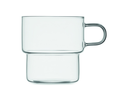 Logo trade promotional items image of: High borosilicate glass 300 ml