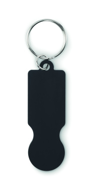 Logo trade advertising products picture of: Key ring with trolley token