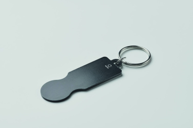 Logotrade business gifts photo of: Key ring with trolley token