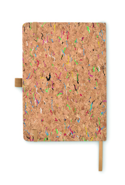 Logotrade promotional item image of: A5 cork coloured notebook