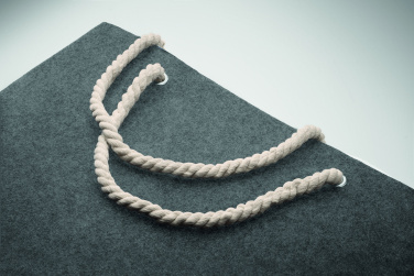 Logo trade advertising product photo of: RPET felt beach bag