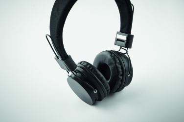 Logotrade promotional item picture of: ABS wireless foldable headphone