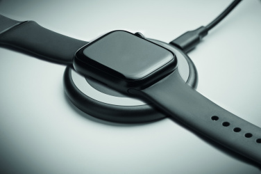 Logo trade promotional giveaways image of: 3 in 1 wireless charger 15W
