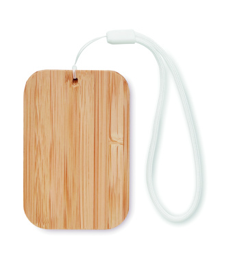 Logotrade promotional product image of: 15W wireless charger in bamboo