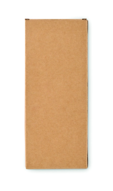 Logo trade corporate gifts image of: 4 reusable glass straws