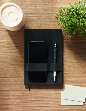 Logotrade business gifts photo of: A5 RPET notebook with pen