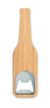 Logo trade promotional merchandise picture of: Bamboo bottle opener