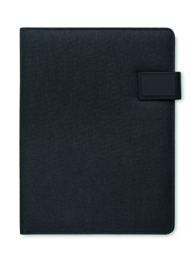 Logo trade promotional products image of: A4 folder and wireless charger