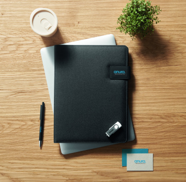 Logotrade promotional merchandise image of: A4 folder and wireless charger