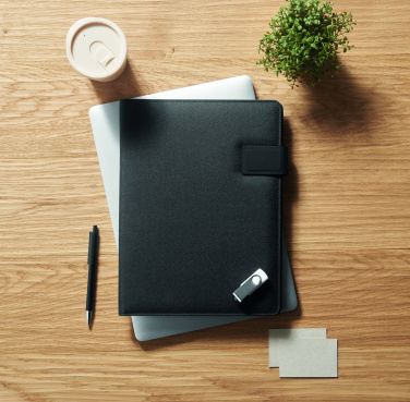 Logotrade advertising product image of: A4 folder and wireless charger