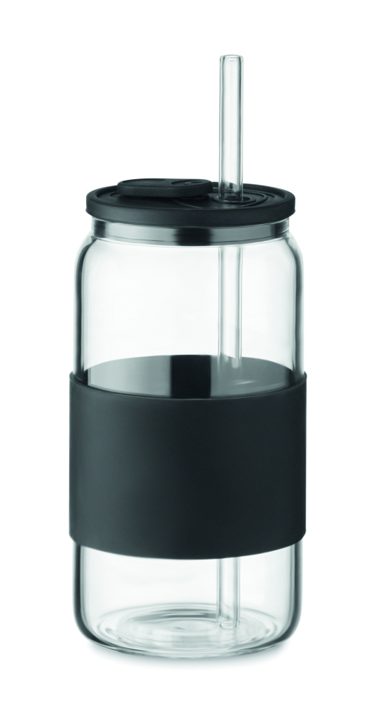 Logo trade promotional giveaways image of: High borosilicate tumbler 550ml