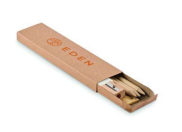 Logo trade business gift photo of: Paper box stationery set