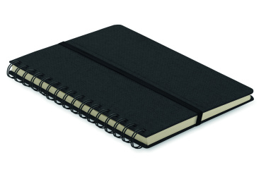 Logo trade promotional gift photo of: A5 notebook with phone holder