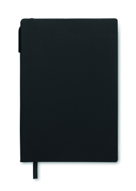 Logo trade promotional giveaway photo of: A5 PU notebook with pen