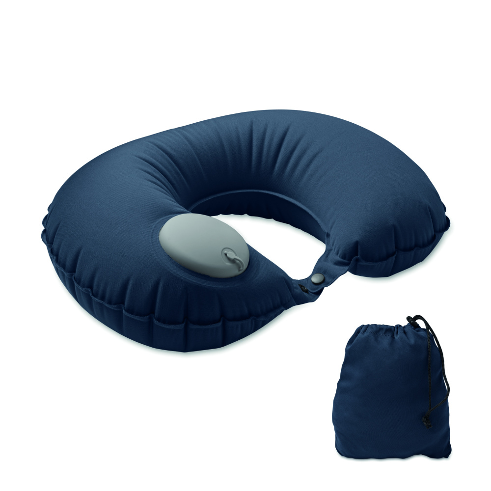 Logo trade promotional items image of: Fast inflatable travel pillow