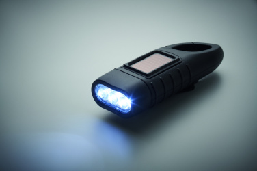 Logotrade corporate gift picture of: Solar torch with dynamo crank