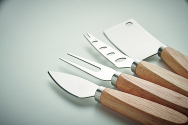 Logotrade promotional products photo of: Set of 4 cheese knives