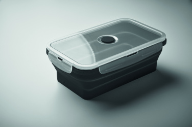 Logo trade promotional gifts image of: Collapsible silicone lunch box