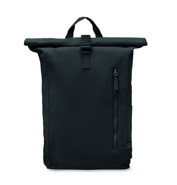 Logotrade promotional merchandise image of: Roll top backpack 390 gr/m²