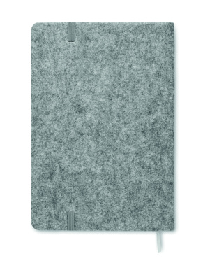 Logo trade promotional giveaways picture of: A5 RPET cork notebook