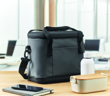 Logo trade corporate gifts picture of: Tarpaulin cooler bag 40L