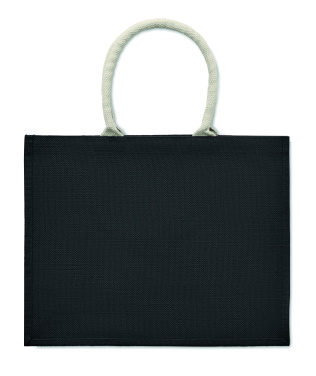 Logotrade promotional giveaways photo of: Jute bag with cotton handle