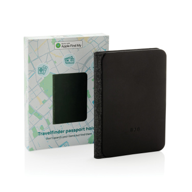 Logo trade advertising products picture of: Trackmate RCS rpolyester passport holder worldwide locating