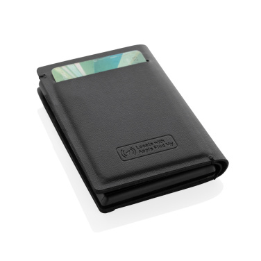 Logotrade promotional giveaways photo of: Seekcard RCS rpolyester card wallet with worldwide locating