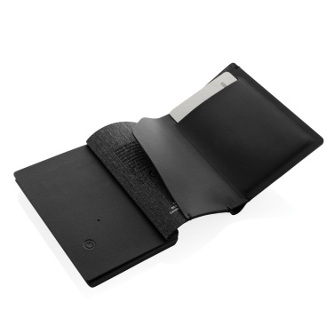 Logo trade advertising product photo of: Seekcard RCS rpolyester card wallet with worldwide locating