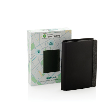 Logotrade promotional gifts photo of: Seekcard RCS rpolyester card wallet with worldwide locating