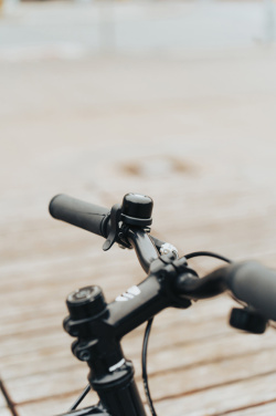 Logo trade promotional merchandise photo of: Pedalfinder bike bell with worldwide locating