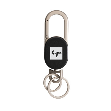 Logo trade business gift photo of: Keyfinder keychain with worldwide locating and USB C