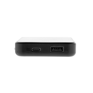 Logo trade promotional merchandise image of: Boostcore RCS recycled plastic powerbank 5.000mAh with USB C