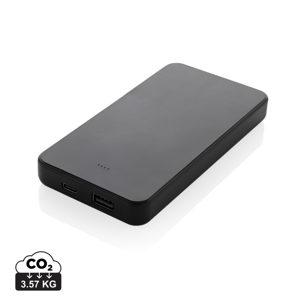 Logotrade promotional gift picture of: Boostcore RCS recycled plastic powerbank 10.000mAh USB C